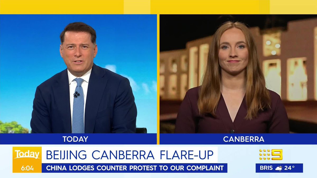 China has fired back at Australia over the military altercation involving a helicopter, as our allies also sound the alarm on Beijing's aggressive conduct. Eliza Edwards #9News MORE: