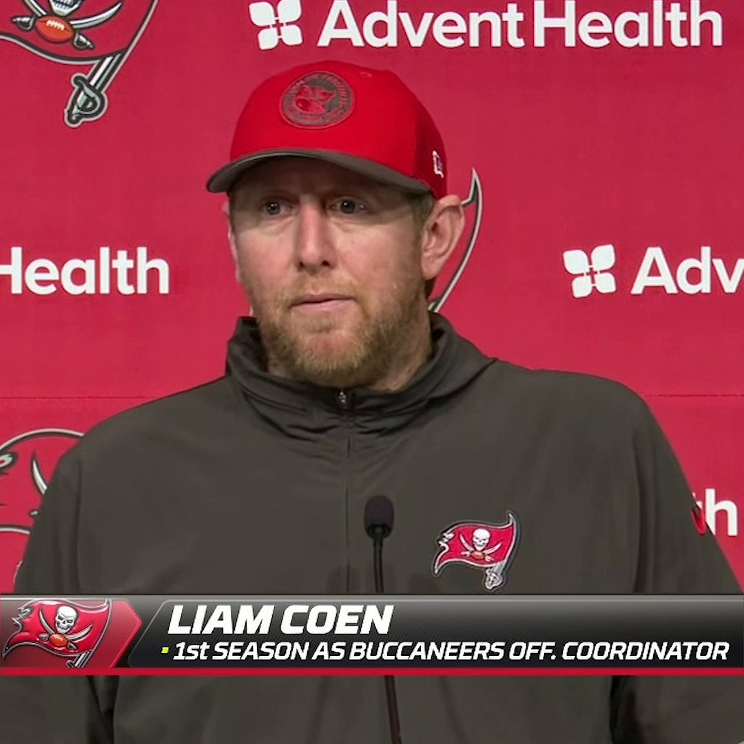 “There’s not many days where I don't think Baker wakes up and he doesn’t have a chip on his left shoulder, but there is definitely a feeling that this is his team.” Buccaneers offensive coordinator Liam Coen on re-signing Baker Mayfield 🤝