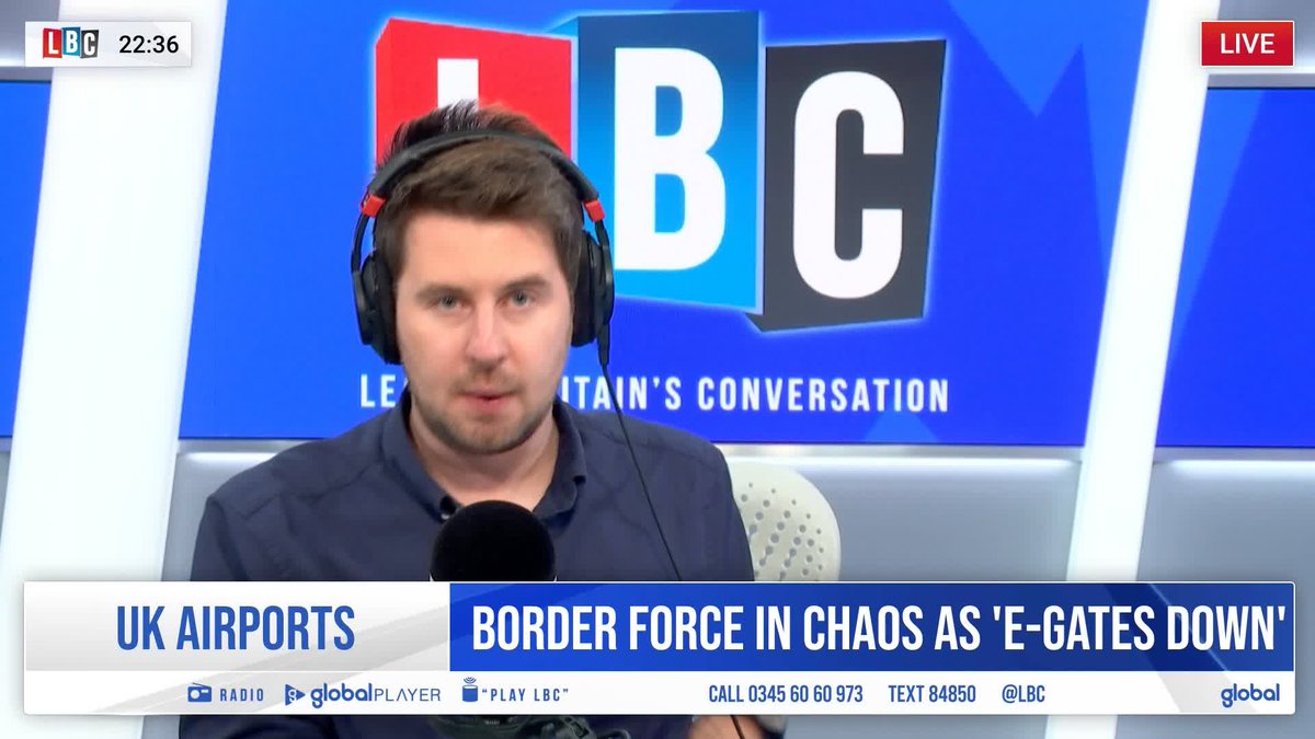 "What would be even worse, is if this continues till tomorrow." Live from Heathrow Airport, travel journalist Simon Calder brings Ben Kentish up to date with the latest on the 'e-gates issue' across the UK.
