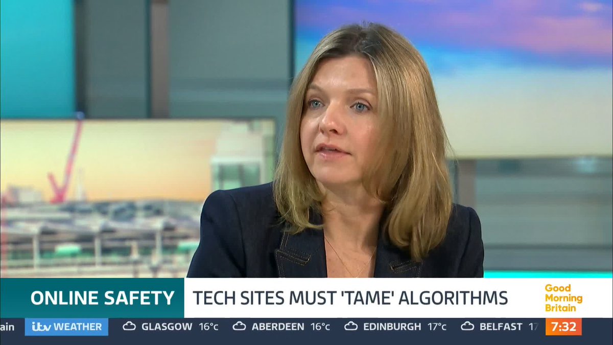 'Up until now, many tech firms have relied on self declaration of age but what we've introduced today are robust age checks' Ofcom's proposed new code of practice will also see tech firms fined billions of pounds if they fail to protect children online.