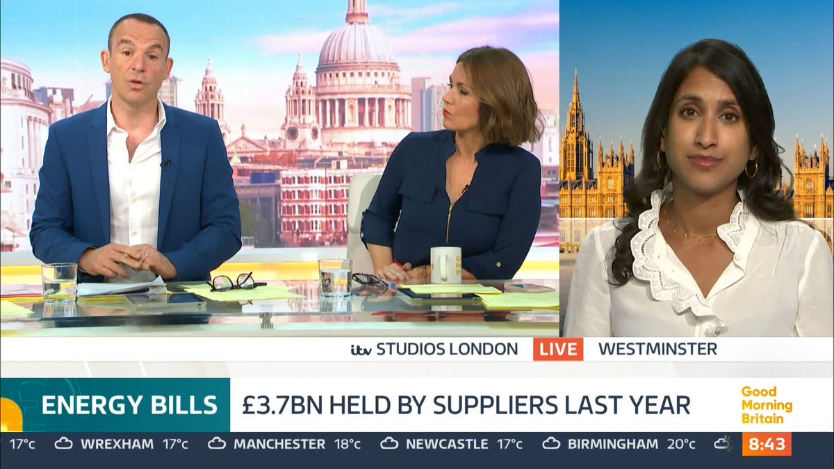 'Would you commit to looking at supporting vulnerable high users which would ease the path for Ofgem to reduce standing charges for everybody?' Martin Lewis questions the Secretary of State for Energy Security, Claire Coutinho, over our energy bills
