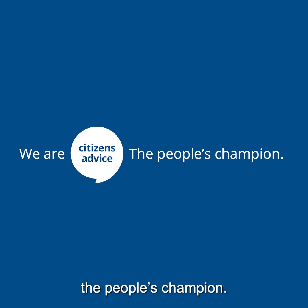 Since 1939 we’ve been here for you with practical advice you can really trust when you really need it. #WeAreCitizensAdvice. We are the people’s champion 💙