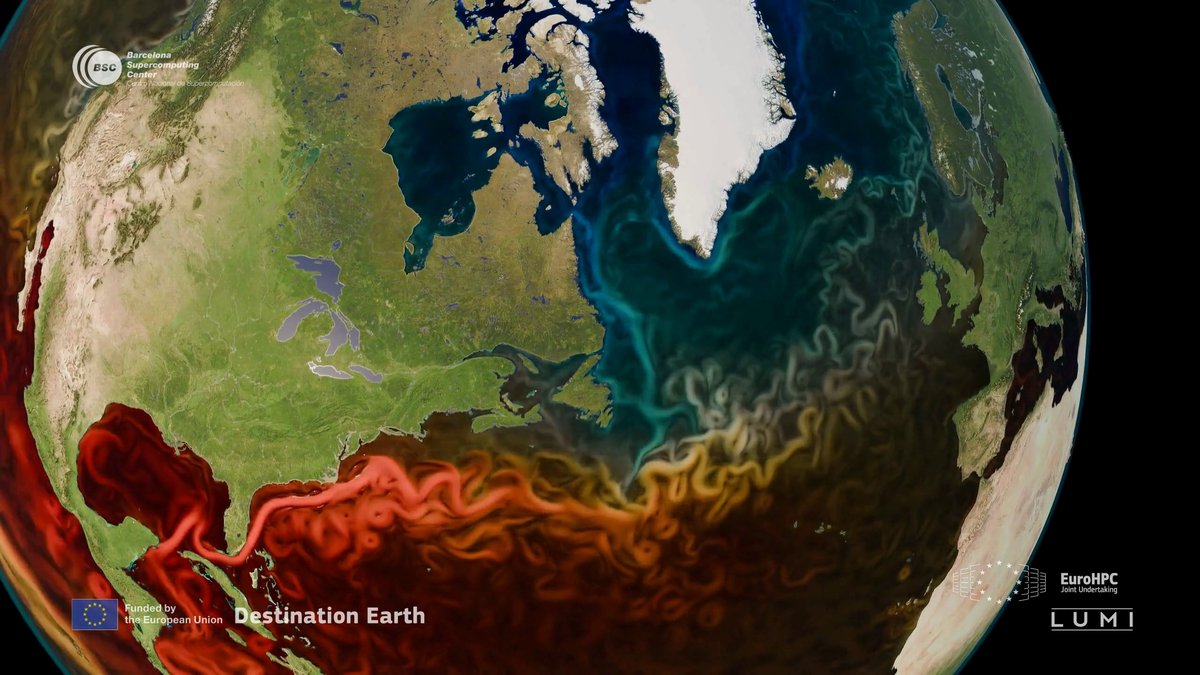 🌍💻BSC, a key player in the development of a digital twin to simulate future impacts of #climatechange on Earth ☑#DestinationEarth completes its 1st phase ✨Amazing visualizations that allow us to look at our planet in ways we never thought before ➡
