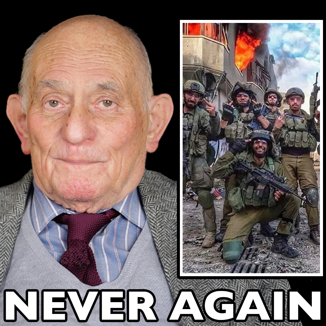 Holocaust Survivor Demolishes Israel