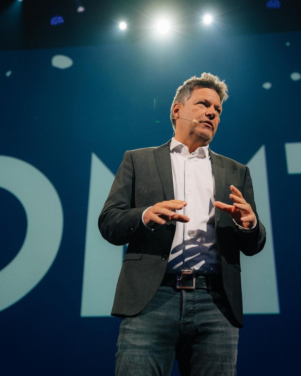 Bundesminister Robert #Habeck beim #OMR Festival 2024 über Freiheit und liberale Demokratie.