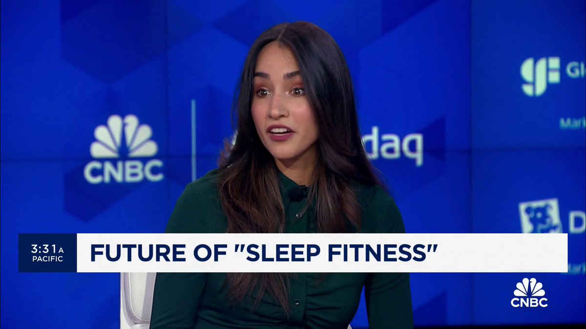 CEOs like Mark Zuckerberg & Elon Musk swear by Eight Sleep mattress tech to improve their “sleep fitness." Now, they're stepping it up with the launch of their next-gen Sleep Pod. Founders Matteo Franceschetti and Alexandra Zatarain 🎱 join with more: