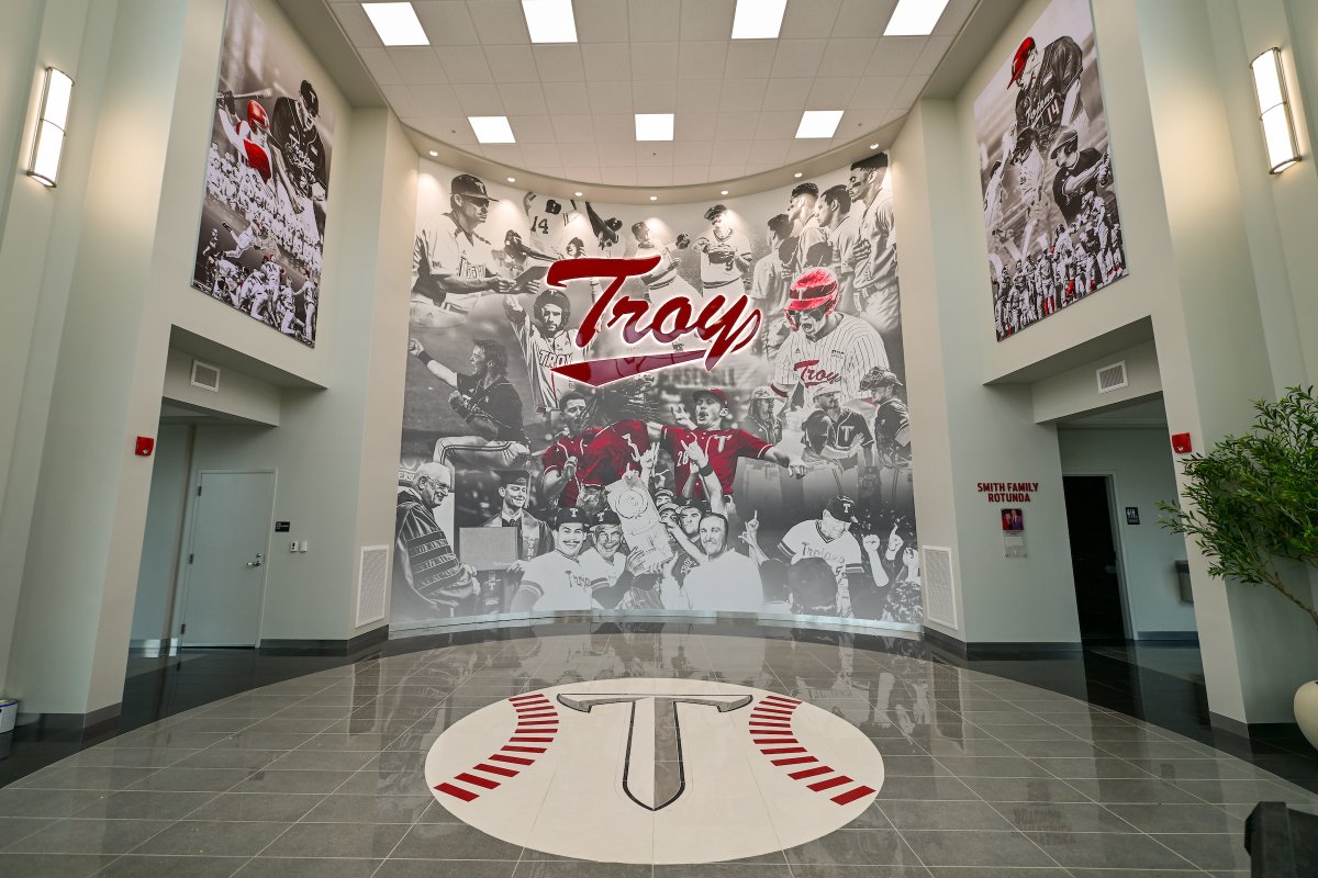 Blessed to call this 𝙃𝙊𝙈𝙀 ... The Brand New Riddle-Pace Field. 📸 - #EverythingCounts | #OneTROY ⚔️⚾️