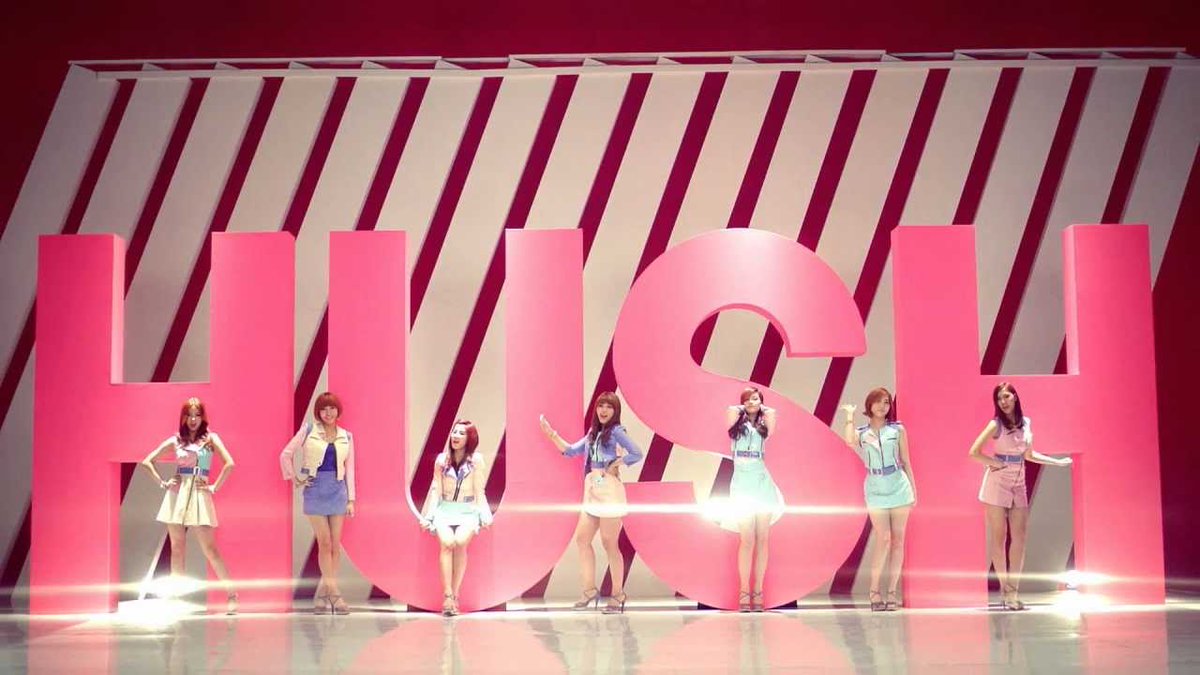 12 years ago today, Apink released their 1st Album ‘Une Année’ with title track ‘HUSH’