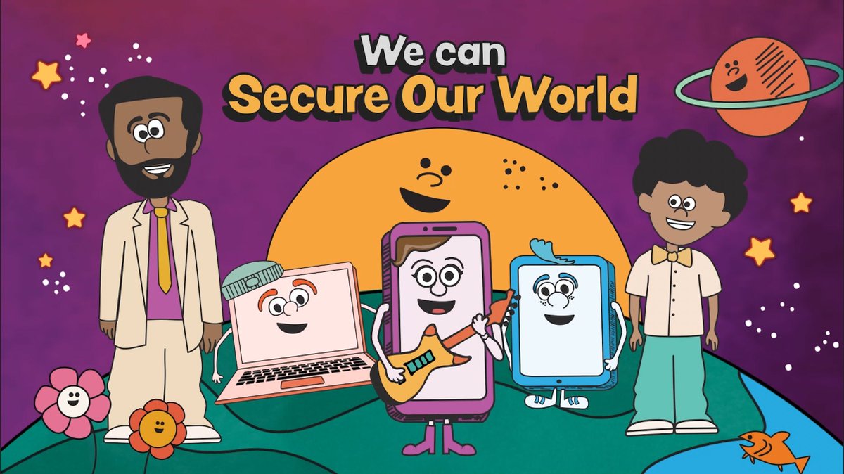 📣NEW PSA! 🚨 “We Can Secure Our World” is now available to watch! Check it out and share with your friends. #SecureOurWorld