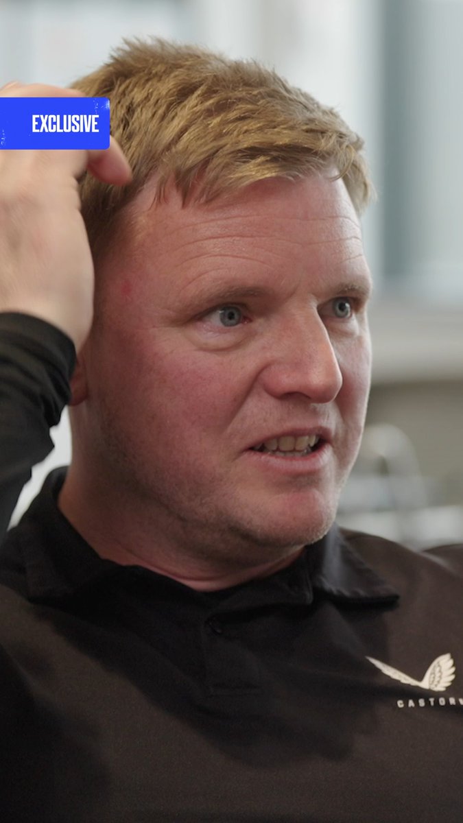 "The Champions League's on, so I say to my eldest son, 'get me a pen and paper'." You can bet Eddie Howe's eyes will be glued to Real Madrid 🆚 Bayern Munich tonight 📝
