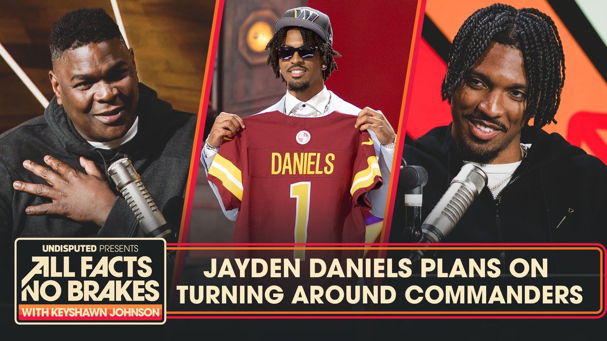 .Jayden Daniels looks to change the trajectory of the Washington Commanders 😤 “They’re getting a dog. Someone who’s gonna do whatever it takes to win.”