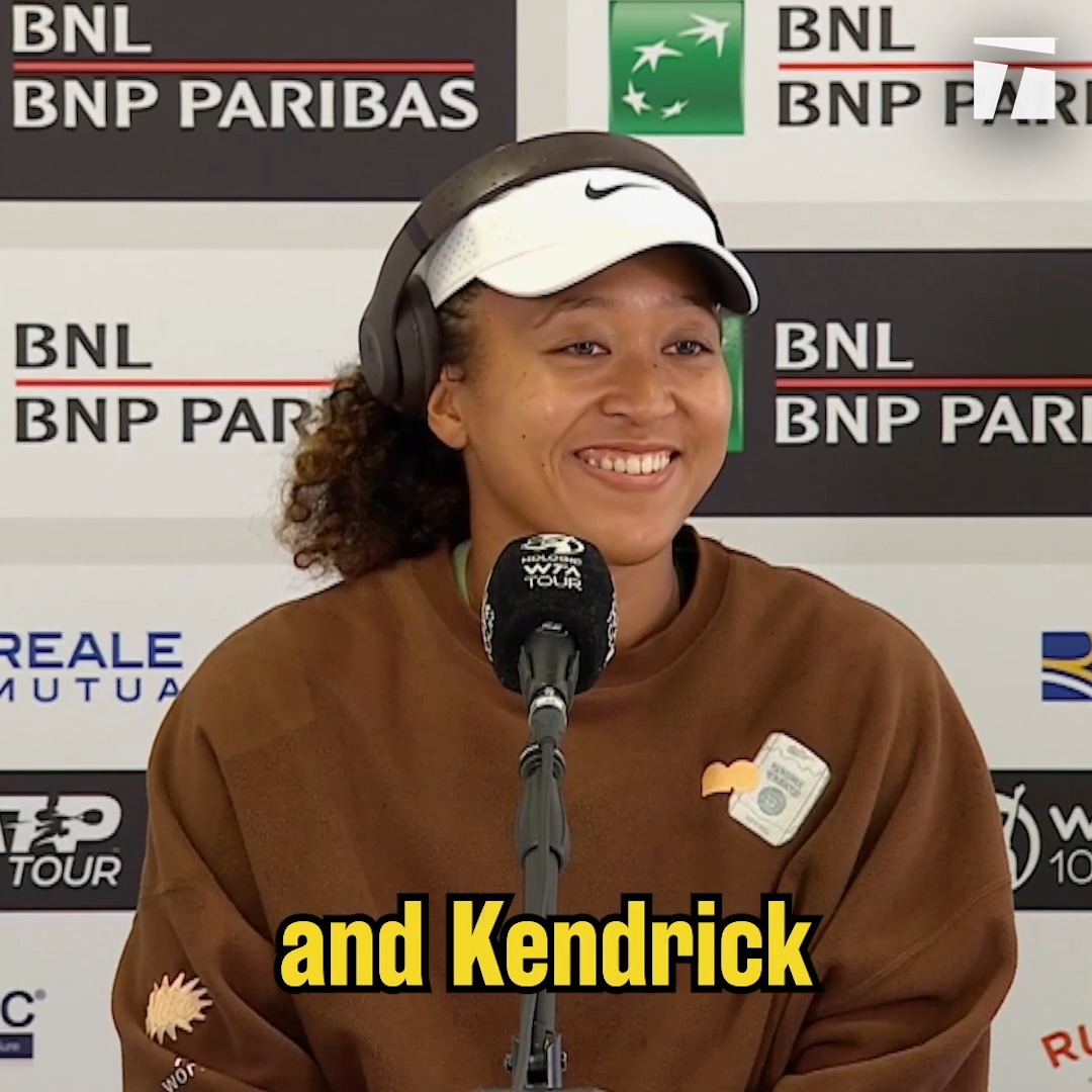 Kendrick or Drake? NaomiOsaka大坂なおみ gives her pick 👀 #IBI24