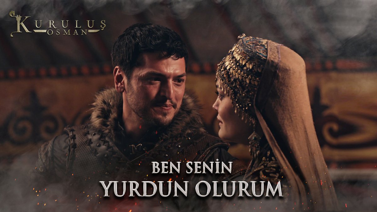 Alaeddin Bey'den hatununa destek... "Ben senin yurdun olurum!" #KuruluşOsman atv