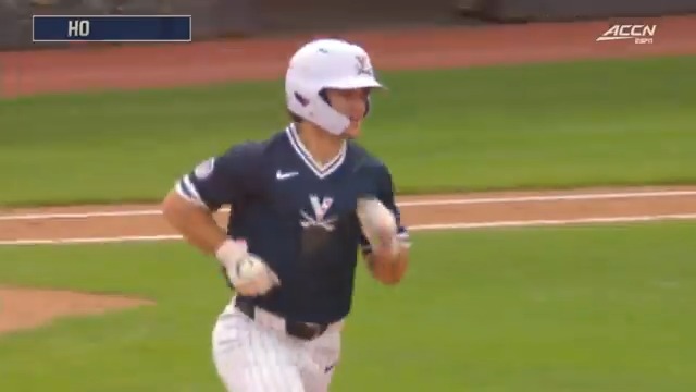 Aidan Teel has 10 ABs, 4 hits, 3 homers this season. 📺: ACCNX | #GoHoos