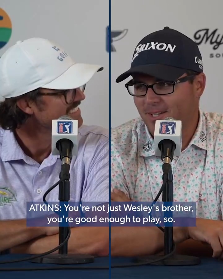 "You're not just Wesley's brother, you're good enough to play." A special moment between good friends George Bryan IV and Matt Atkins ❤️