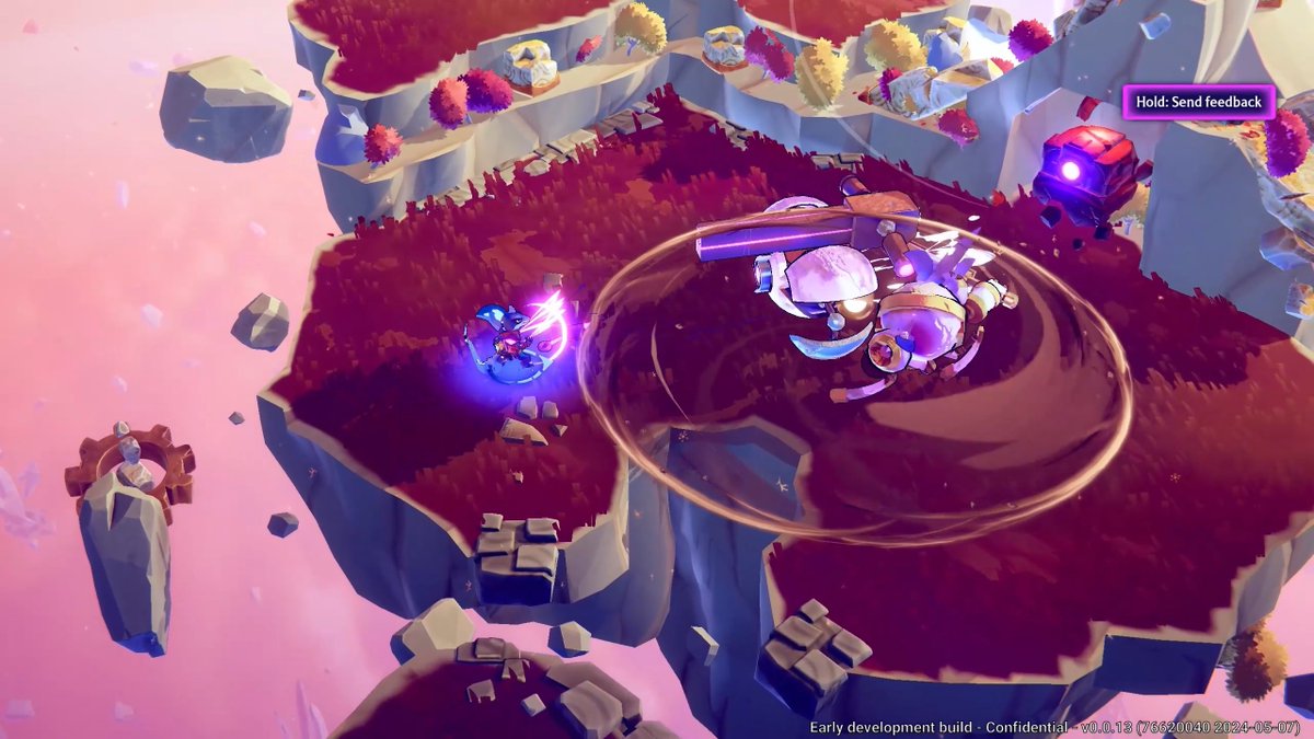 Trinkets are loads of fun, especially when you combo them together! Here are just a few that you can unleash on your enemies 🔥 ❄️ Ice Bombs 💦 Goo Bombs And the DETONADO! 🌪️