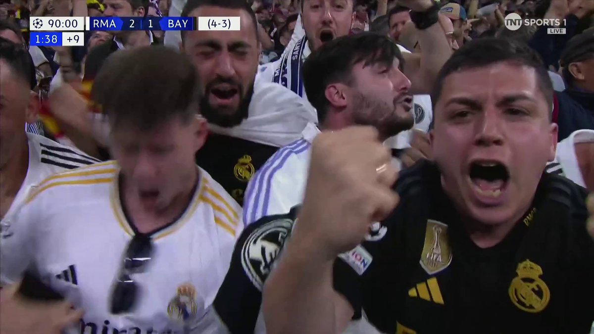 THE SCENESSSS! 🤯 Joselu comes off the bench to turn the game around ⚽️⚽️ 📺 TNT Sports & discovery+ UK