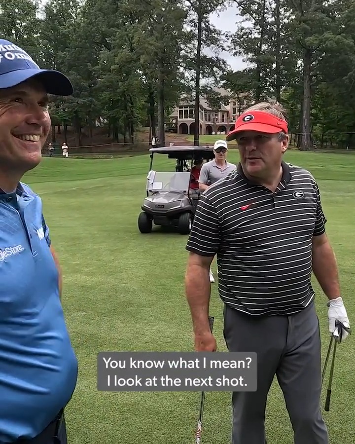 Coach Smart never lays up 😂 This Coach Kirby Smart and @Padraig_H conversation will make you smile.