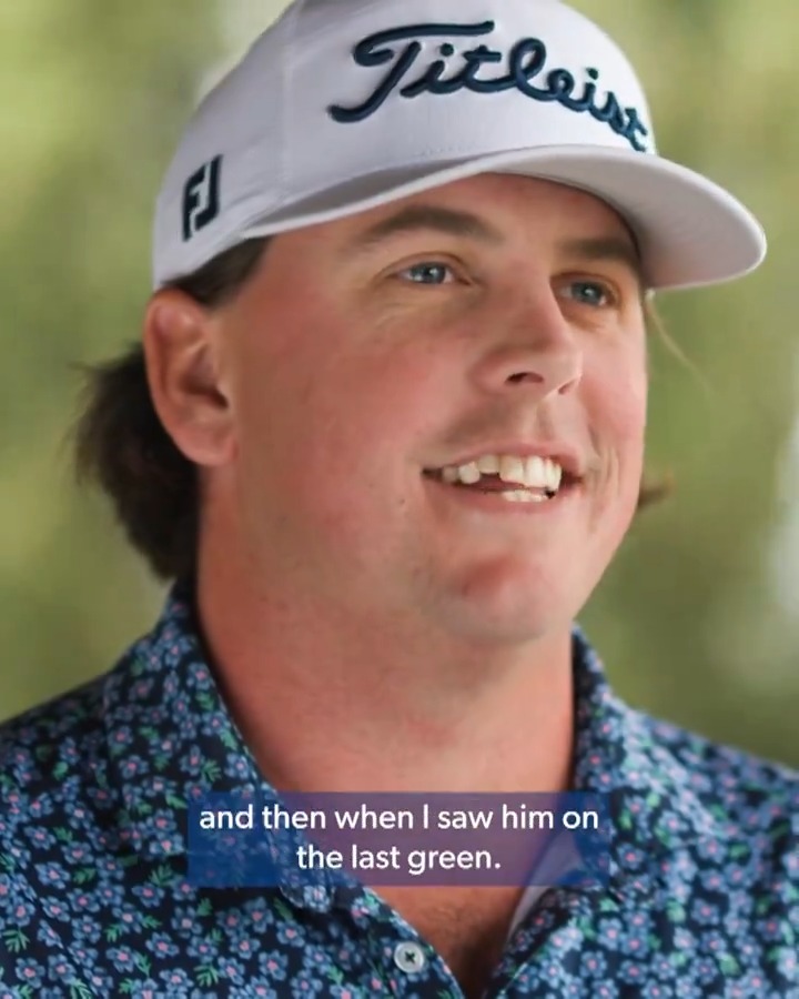 No. 1 supporters since day 1 ❤️ Rookie Trace Crowe's family has helped him chase his dream of playing on TOUR since the start. Last fall at Q-School they got to see that dream realized.