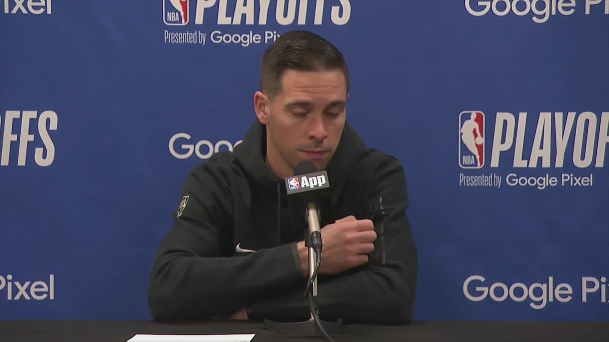 TJ McConnell on Rick Carlisle's "small market" comments regarding calls "We love Rick showing that type of energy on the court, but that's not the feeling that we have in the locker room. We're not going to sit here and blame officials. We gotta be better. It's just that simple"