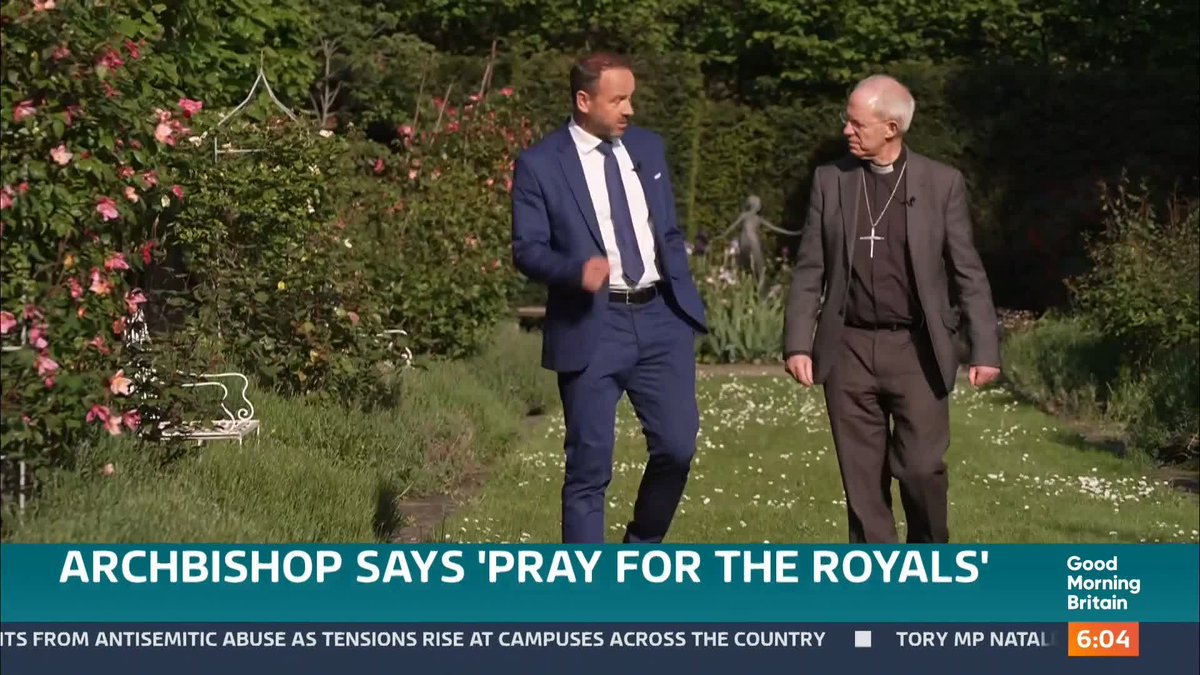 The Archbishop of Canterbury has spoken to Good Morning Britain about the rift in the Royal Family and the need for reconciliation. Justin Welby said people 'must not judge them' as 'they are human beings' and instead said that 'they must be prayed for'. Jonathan Swain reports.