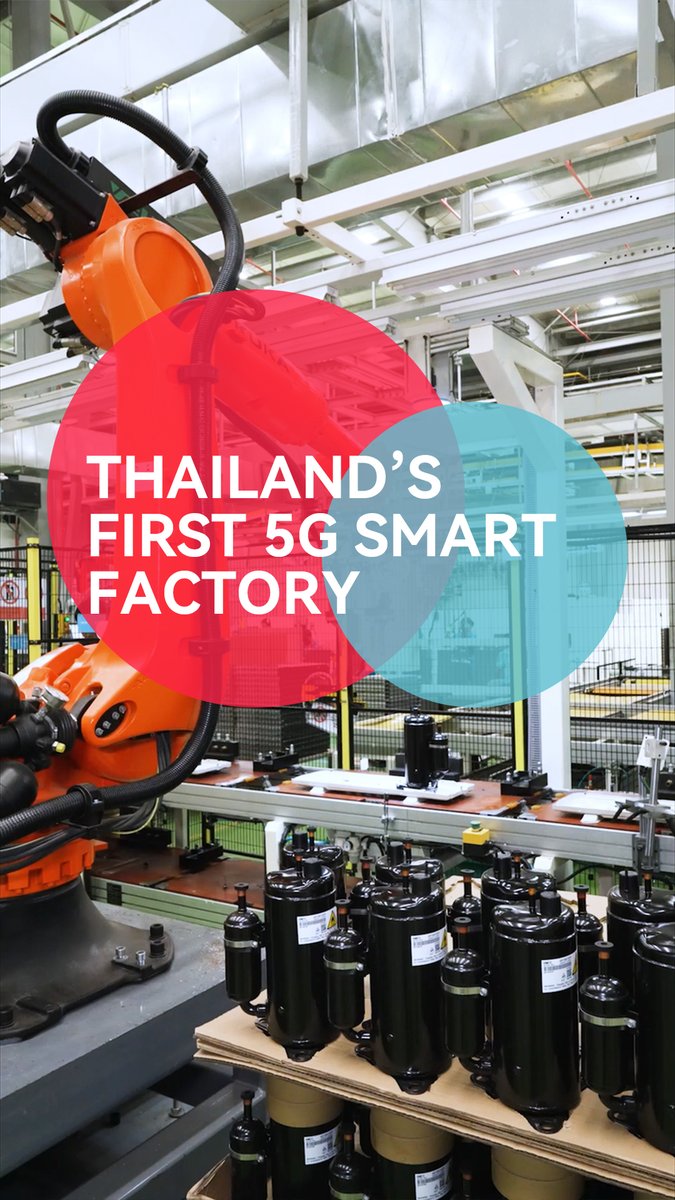 How has #5G transformed Southeast Asia’s largest air conditioner production factory? Watch to learn about #Huawei & Midea’s innovative collaboration! #WinWin #TechExpress