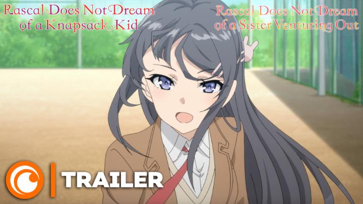 On est pas du tout prêts pour les feels. 💔 Rascal Does Not Dream (Double Feature), les 25 et 26 mai au cinéma ! 🐰