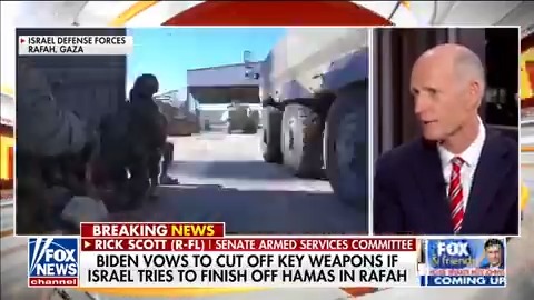 I went to Israel and saw where Hamas beheaded babies, raped women and murdered innocent people. 216 days later, there are STILL AMERICANS BEING HELD HOSTAGE. All Biden cared about was Ukraine aid, he never cared about helping Israel and withholding weapons from Israel now does nothing but help Hamas.