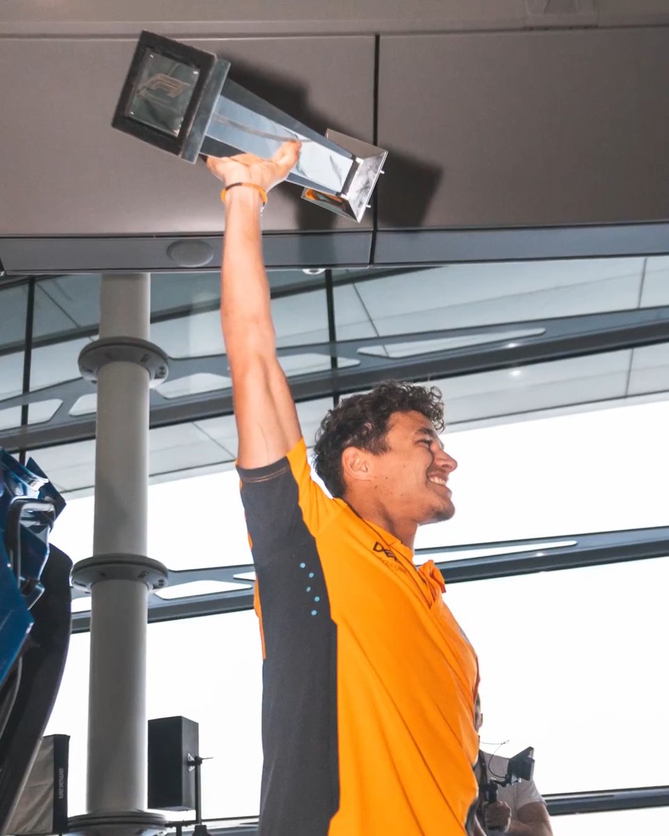 Bringing it home! 🏆🧡 Lando Norris