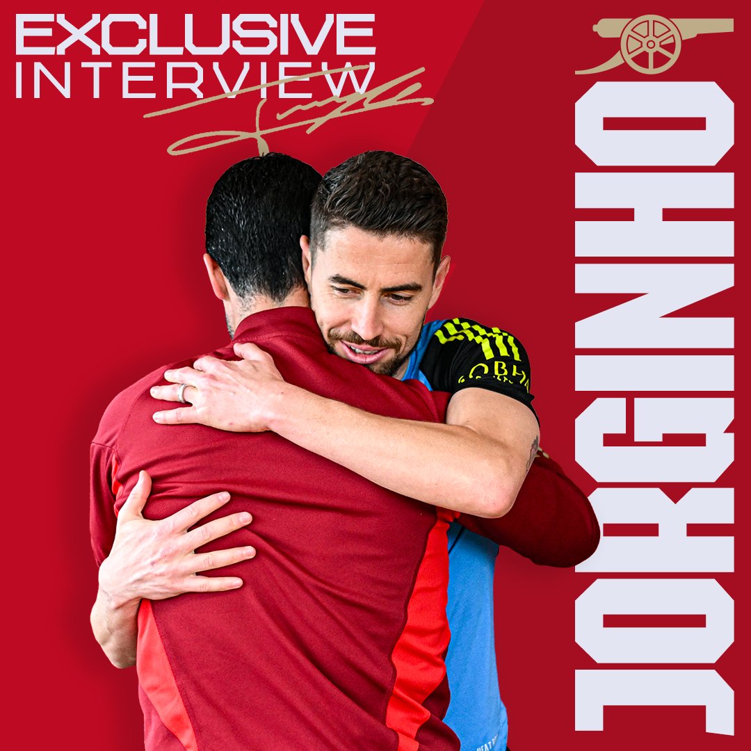 💬 “I feel that everyone here can count on me.” We sat down for an exclusive interview with Jorginho after he committed his future to the club 👇