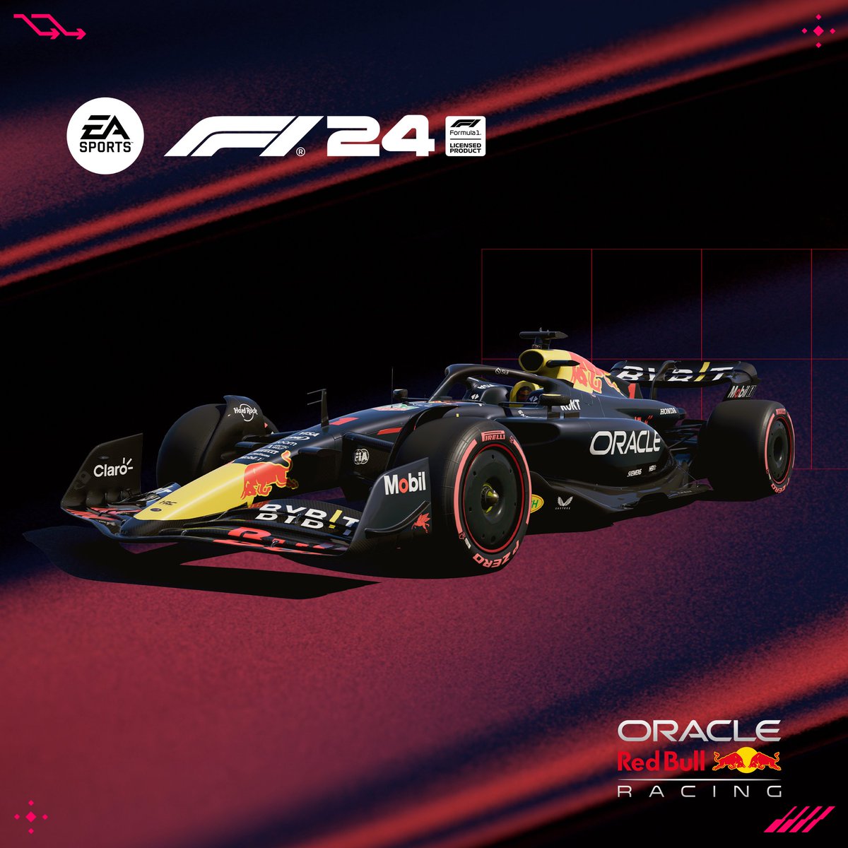 🚀 Unleash max speed with the Oracle Red Bull Racing RB20 livery 🏁 Pre-order #F124 before May 31, and drive the livery in #F123 Time Trial today 🎮 More info: