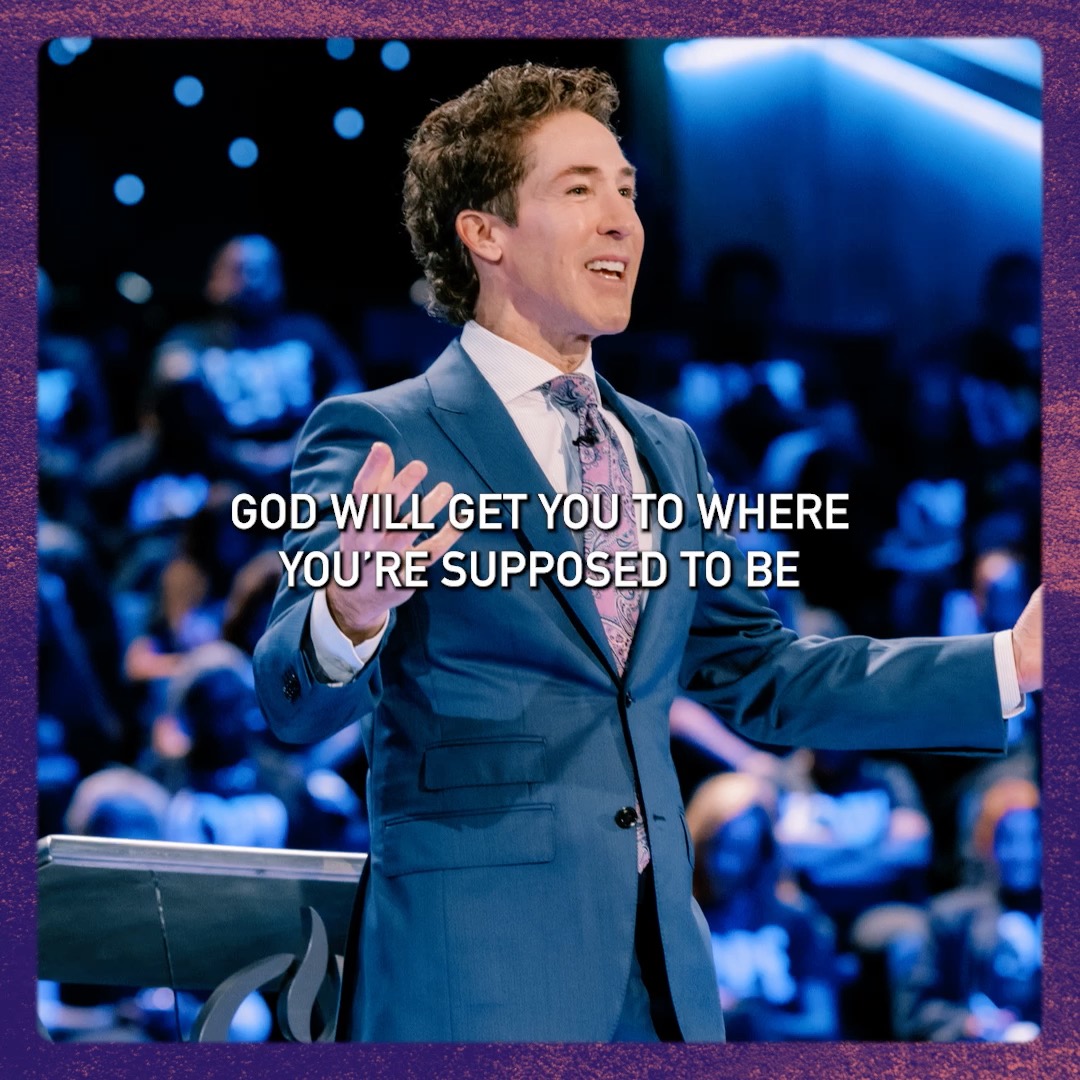 God sees what you’re dealing with. When He’s not removing the pressure that means you have the grace to withstand, to endure, to overcome. Tune into Joel’s message, "Grace for Gethsemane"!