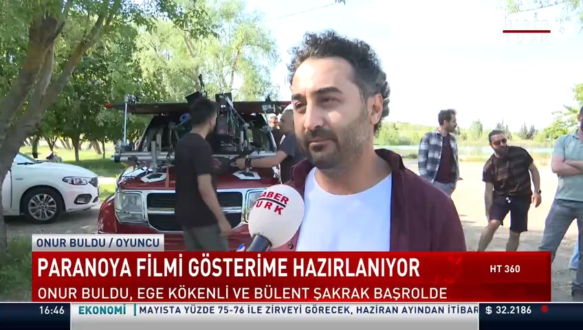 🎬Paranoya filmi gösterime hazırlanıyor Onur Buldu, Ege Kökenli ve Bülent Şakrak başrolde. Filmin çekimleri İstanbul ve Lüleburgaz'da sürüyor.
