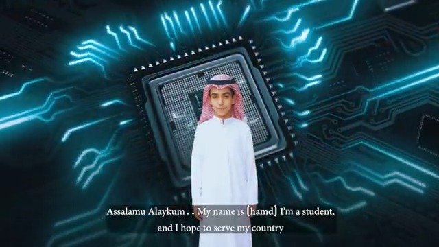 حمد طالب محب للتقنية ، تَخَصَّصَ في الذكاء الاصطناعي ، واليوم تخرج من #جامعة_المجمعة .