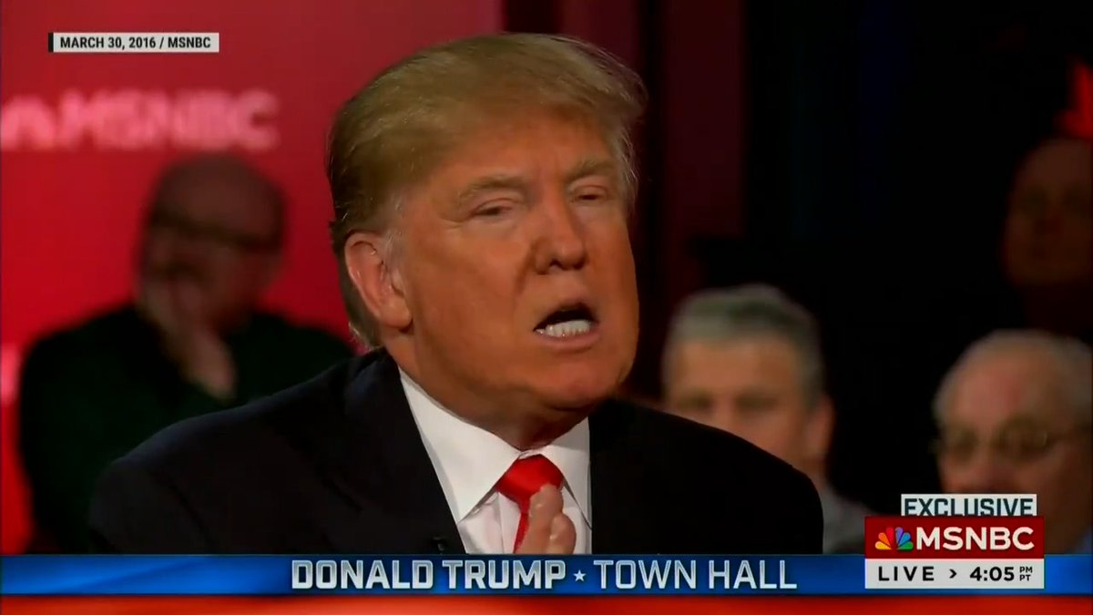 BREAKING: MSNBC just released a devastating montage of all the times Trump threatened to attack women. Retweet so all Americans know the threat Trump presents to American women.