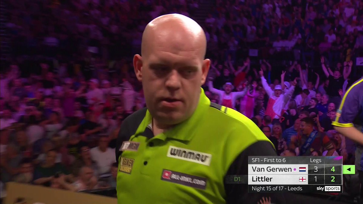 Can you believe it?! 😮😅 Van Gerwen and Littler simply couldn't find a double! 👇