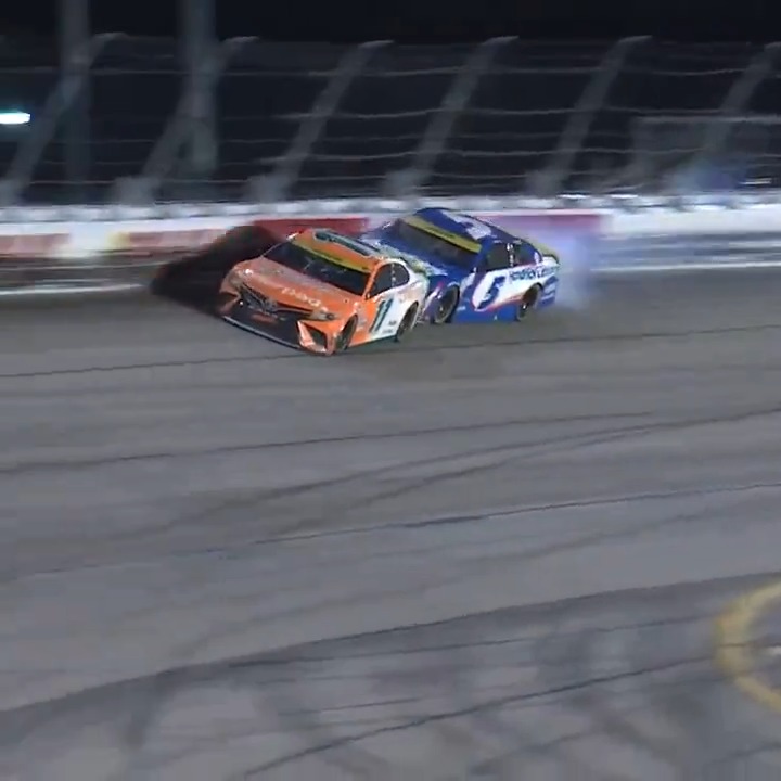 Before Ross Chastain's Hail Melon, Kyle Larson tried a "video game move" of his own at Darlington. #NASCAR