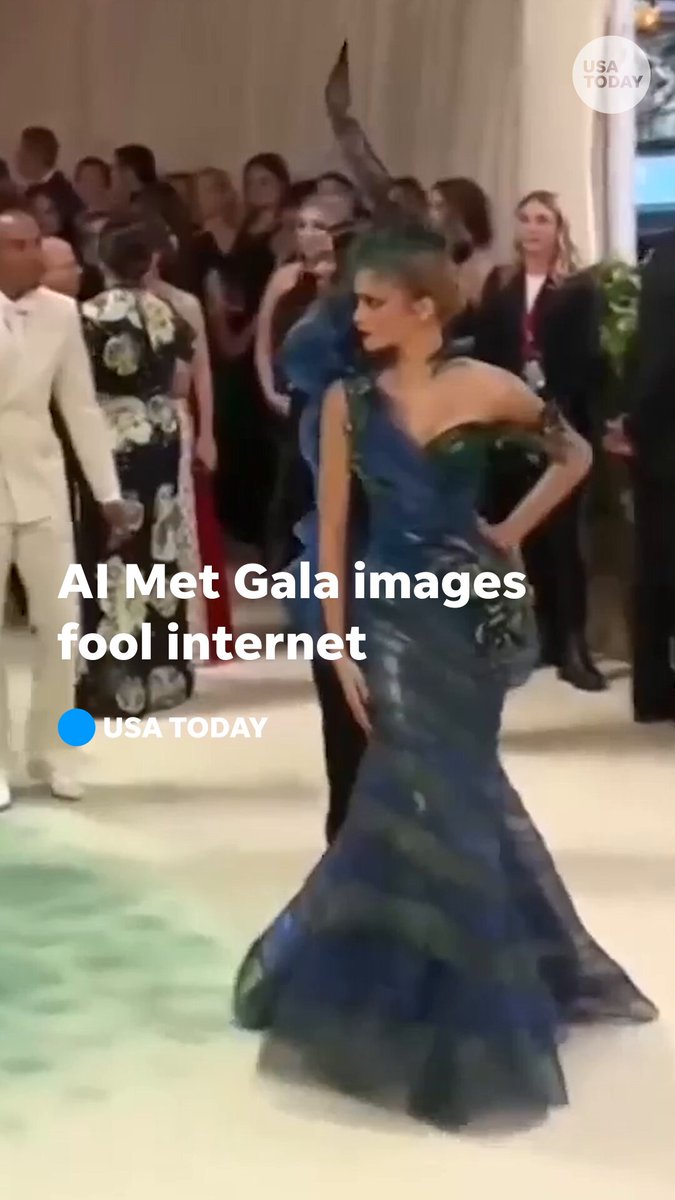 Too good to be true. AI generated images from the Met Gala duped plenty of people online.