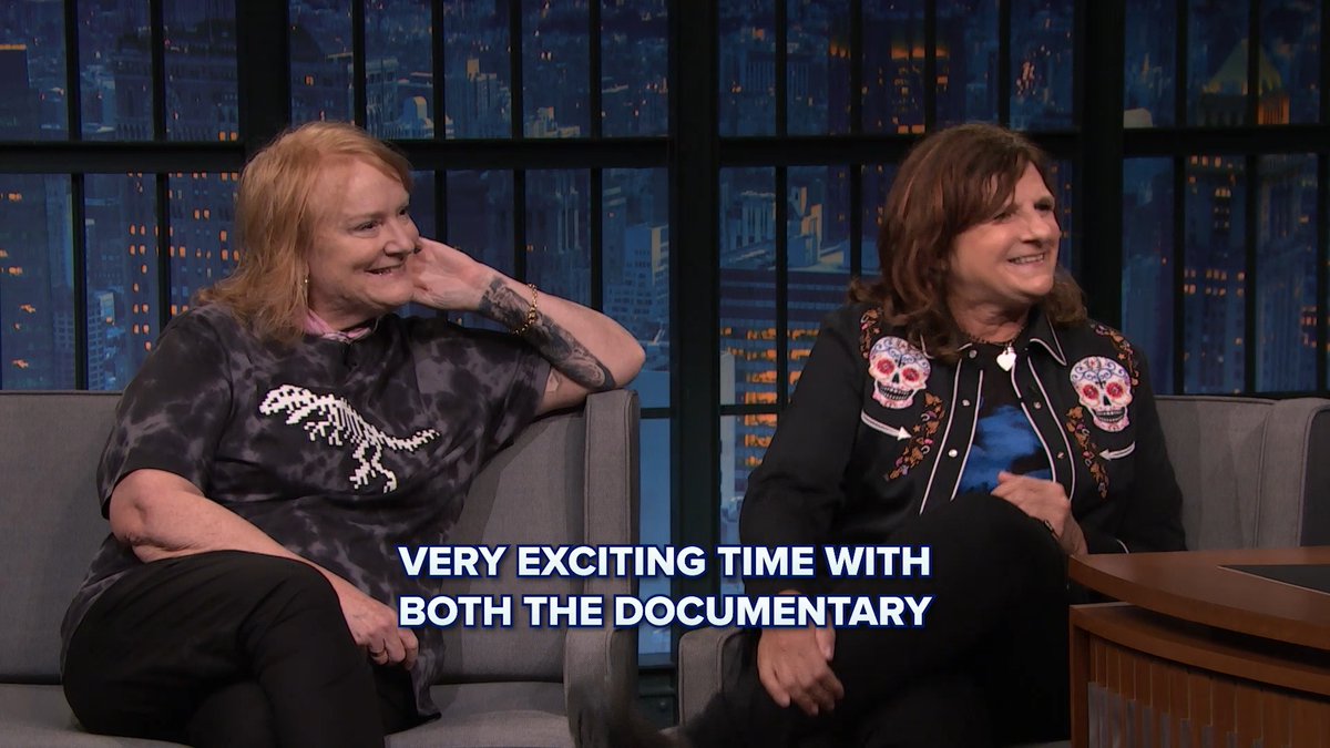 The Indigo Girls are on fire! They talked with Seth Meyers about Barbie and their new documentary, It's Only Life After All.