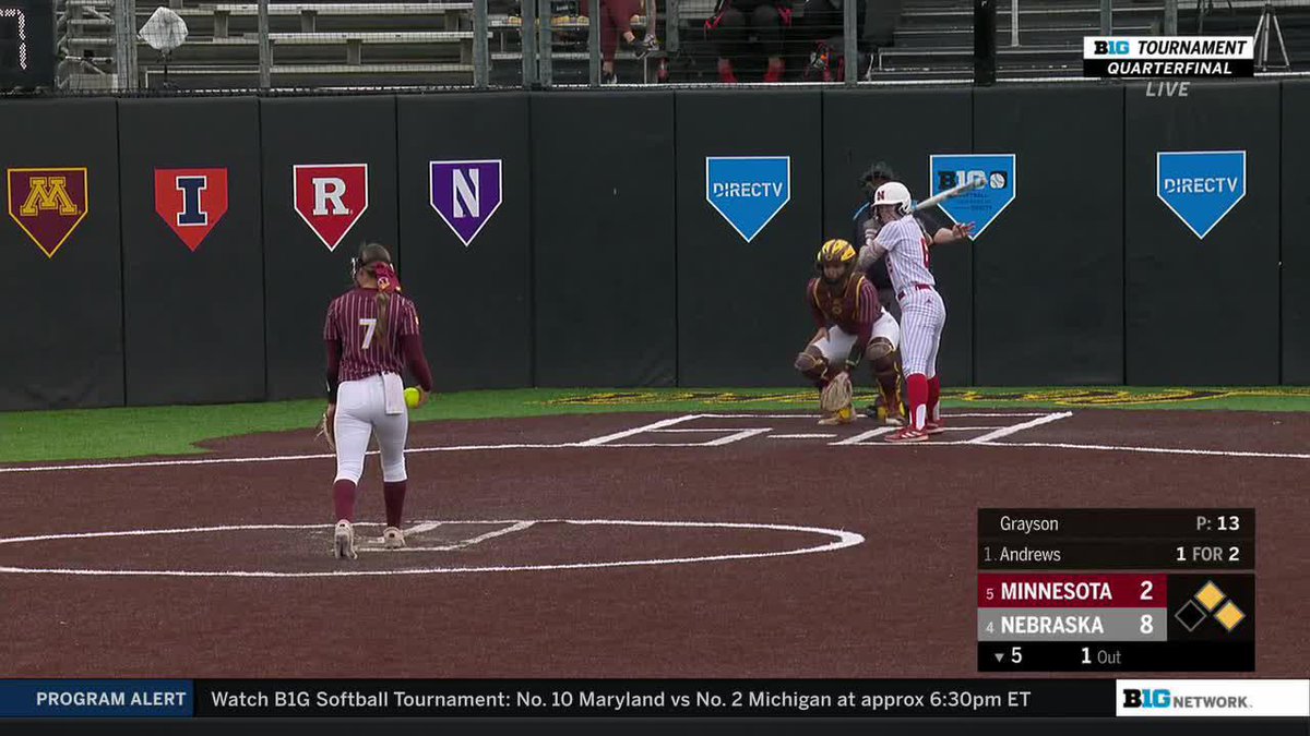 BILL CALLS GAME 🗣️ billie with the 3-run homer to close it out and send the Huskers to the semifinals!