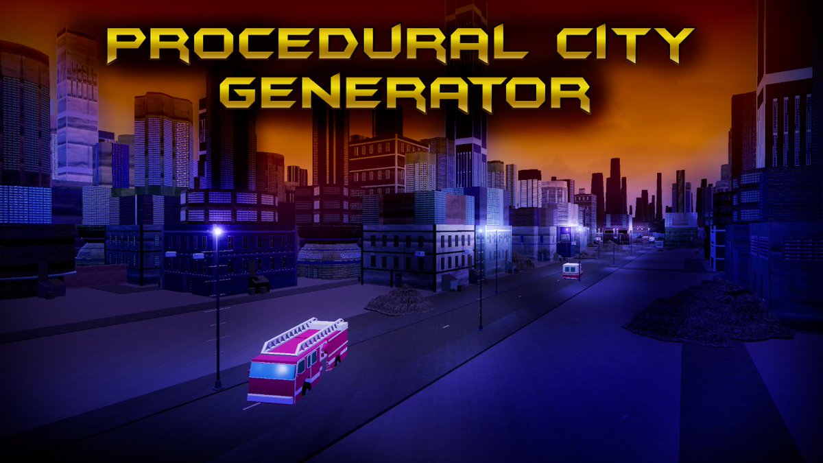 Hey everybody! Still hard at work on Shadow Survival! The procedural city environment has come very far, but this is still an early look. There are different types of city districts, separated by highways and main roads! #indiegame #indiedev #game #gaming #contentcreators
