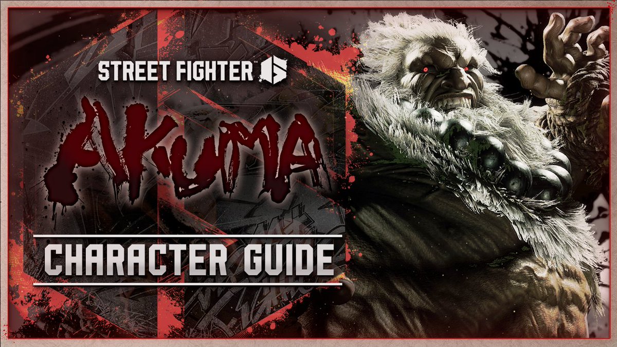 Witness the abyss before you. Watch Akuma's Character Guide to fully immerse yourself in his blood-boiling path for strength before his arrival on May 22, complete with explanations on his gameplan and special moves. 📺 Watch on YouTube -