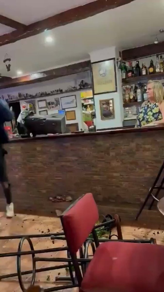 Moroccan “asylum seekers” destroy a bar in Girona, Spain. Is this Europe where you want to raise your children?
