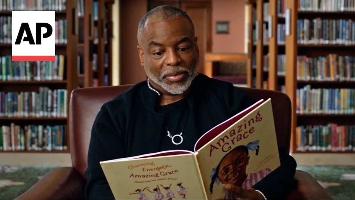 LeVar Burton gets emotional discussing the “Reading Rainbow” doc in an era of book banning.