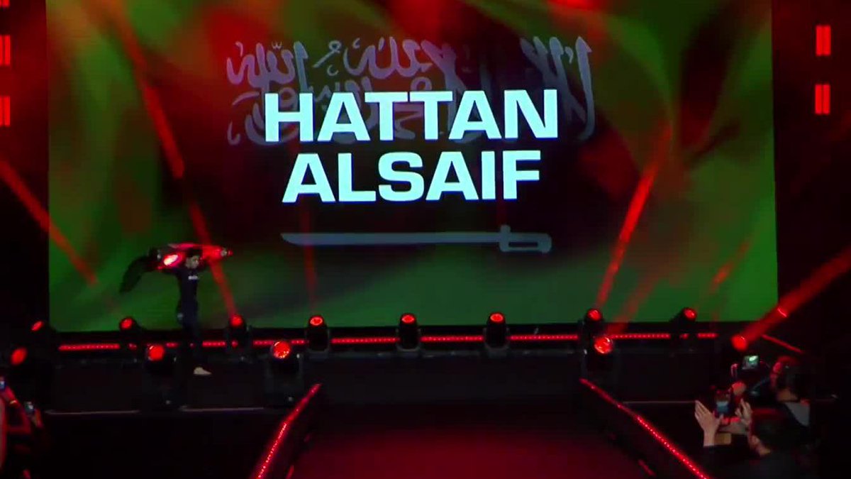 Hattan Alsaif making history as the first woman from Saudi Arabia to compete in the SmartCage! #PFLMENA | LIVE NOW on MBC Action