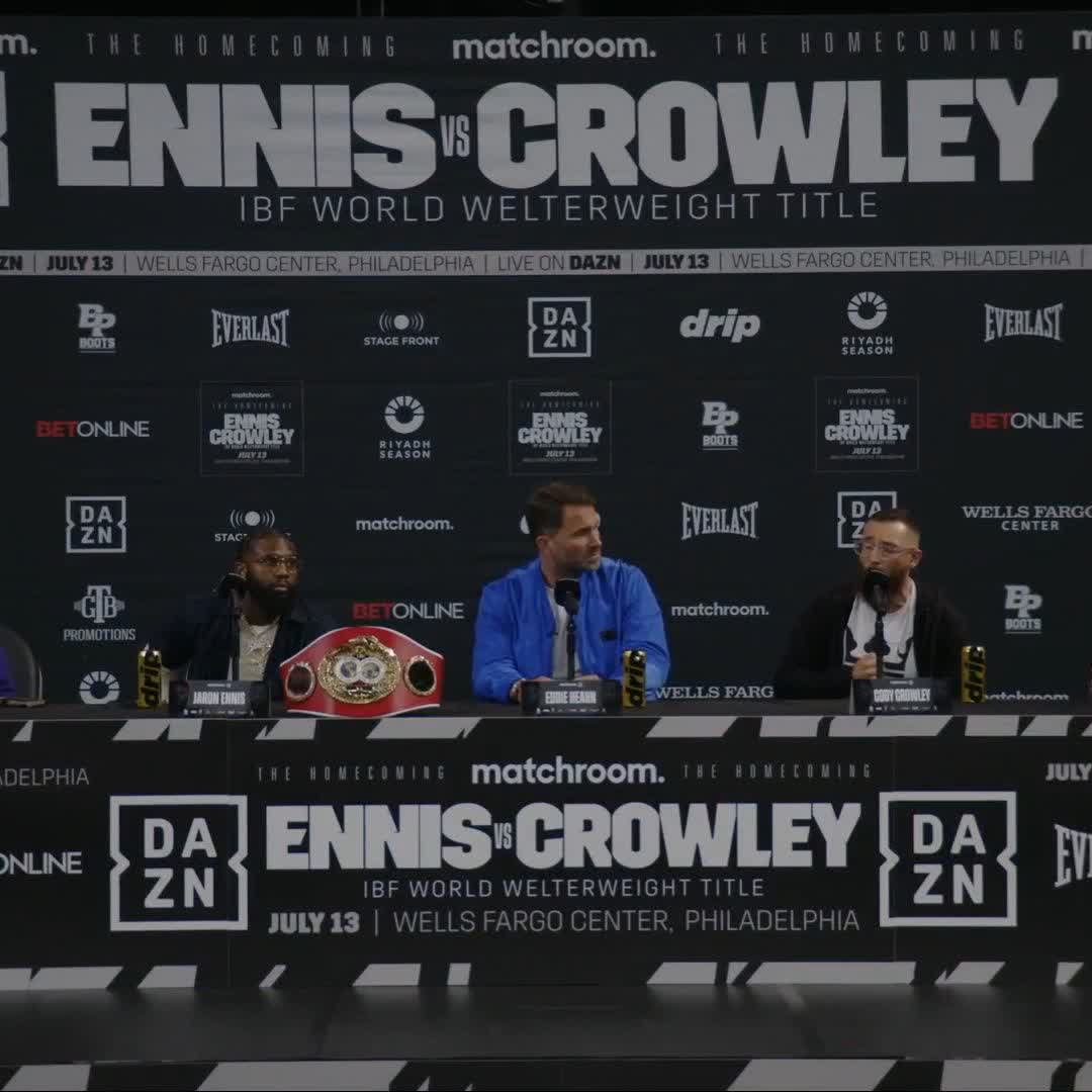 🗣️ "I'm a Champion at life... I don't quit!" - Cody Crowley #EnnisCrowley | DAZN Boxing