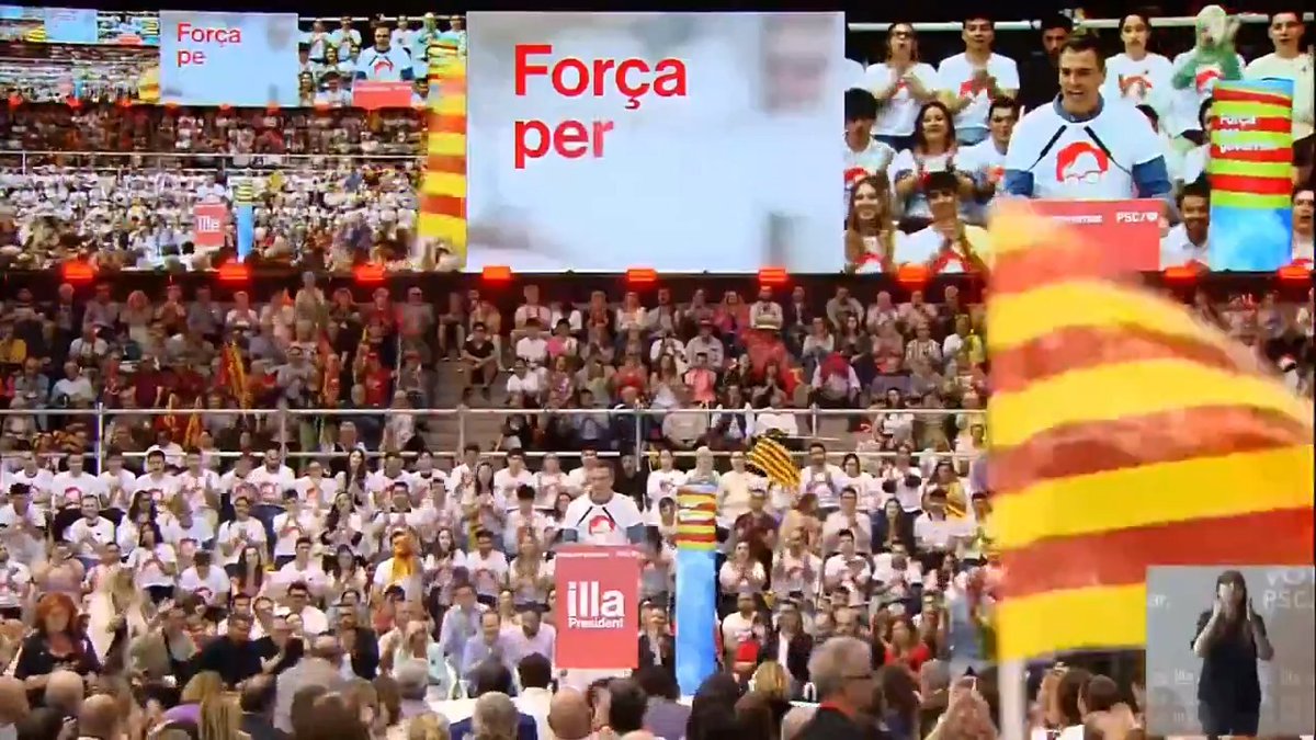 QUIEN PUEDA VOTAR, QUE VOTE. Que vote convivencia. Que vote futuro. Que vote avance. Que vote a Salvador Illa Roca.