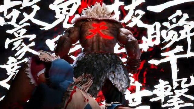 And now...Akuma casually using Raging Demon on a fearsome foe.