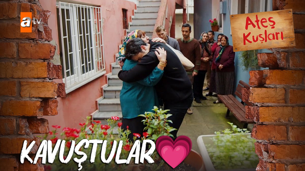 Anne-oğul kavuştu💗 #AteşKuşları atv