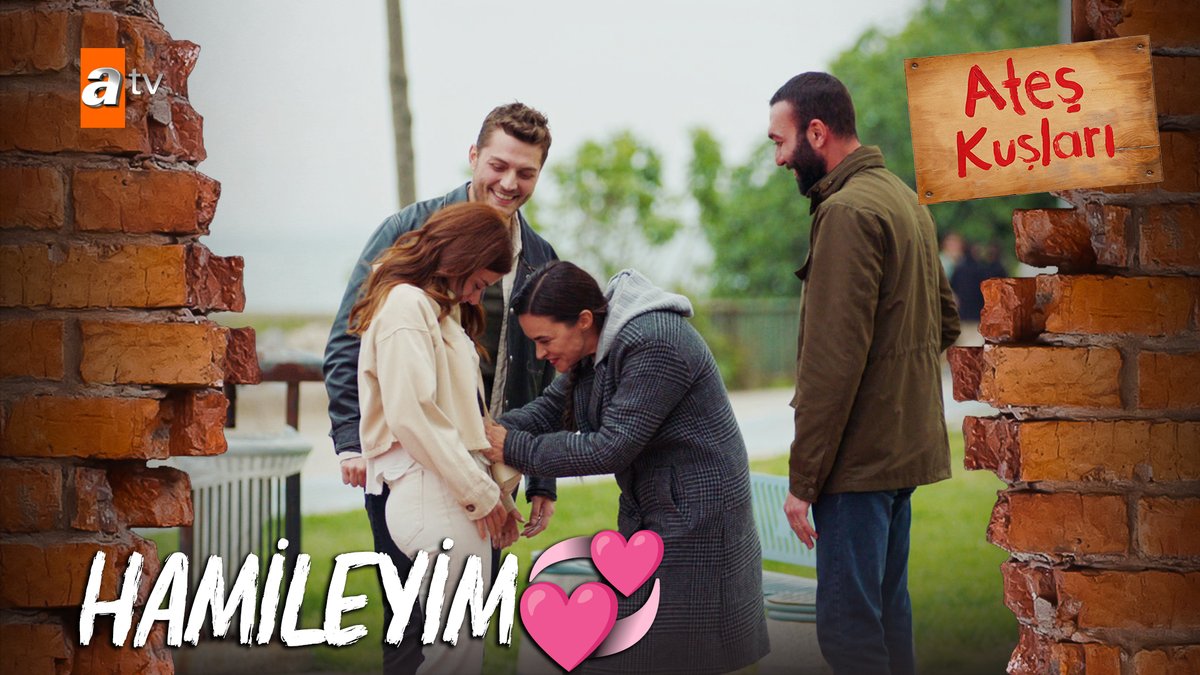 #GülBar’ın ikiz çocuğu olacak!💞 #AteşKuşları atv